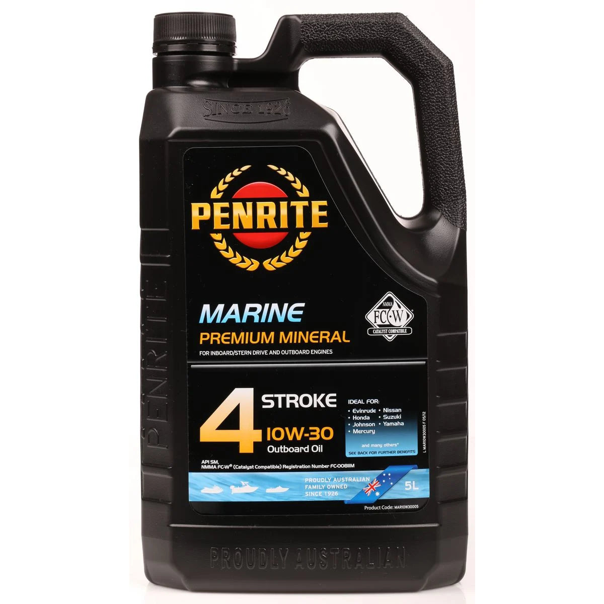 Penrite Marine Outboard 4 Stroke 10W-30 5L