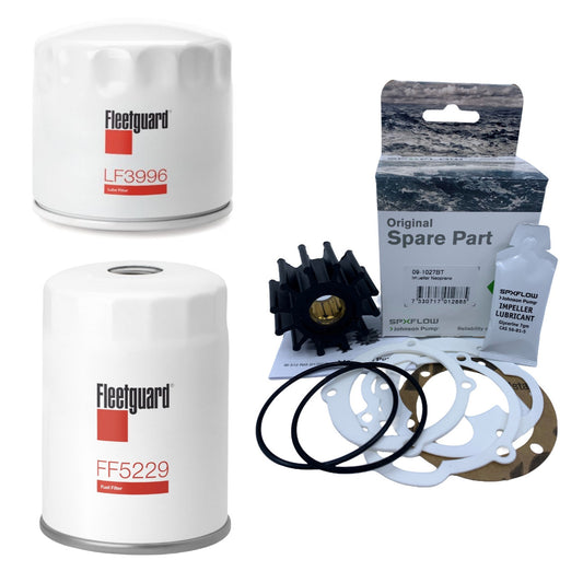 Yanmar 4JH2-UTE 4JH3-TE/DTE/HTE 4JH4-TE/HTE Aftermarket Marine Service Kit